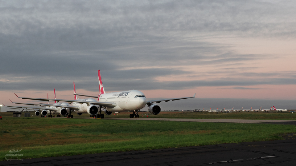 Qantas at Avalon Airport
