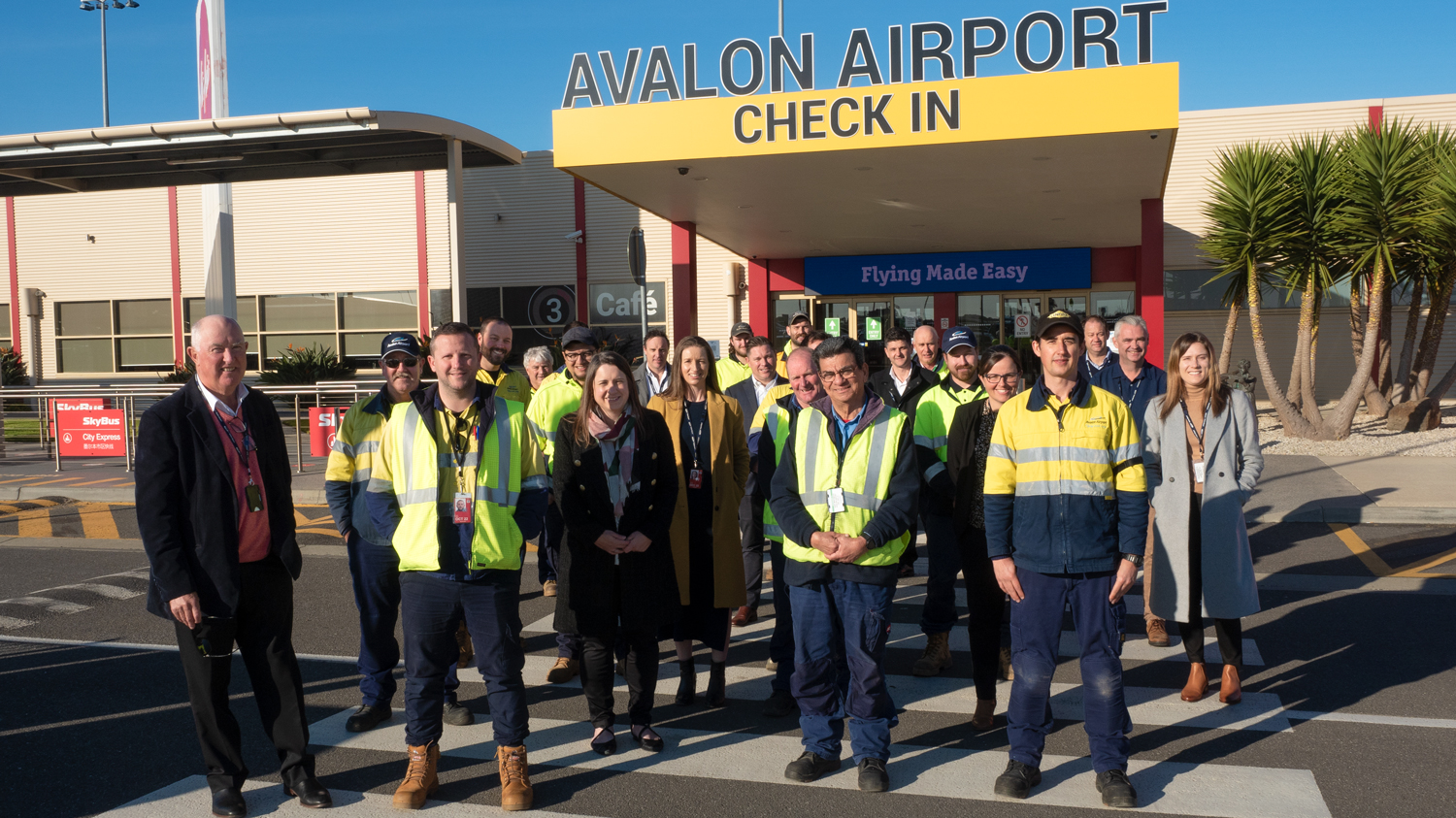Avalon Airport staff